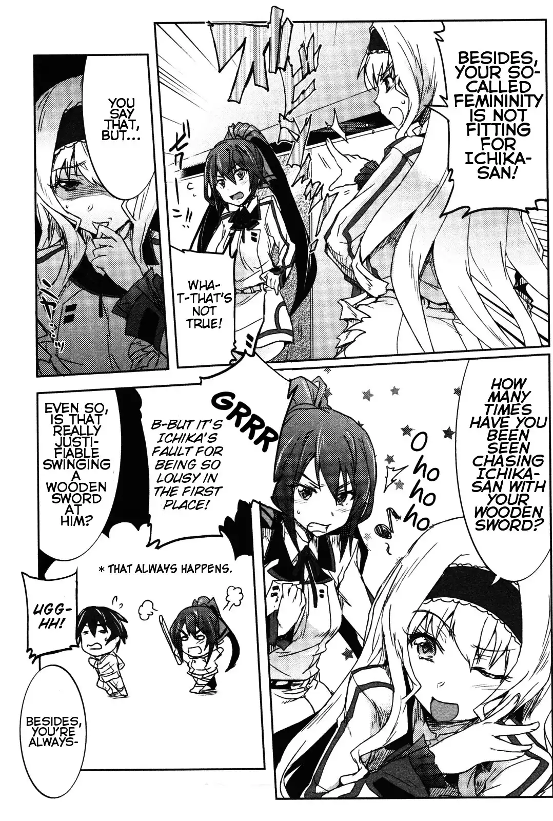 Infinite Stratos - Official Anthology Comic Chapter 8 3